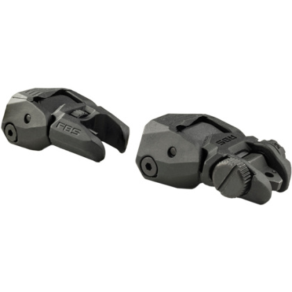 MEPROLIGHT FRONT & REAR FLIP UP SIGHTS TRITIUM 2 REAR DOTS
