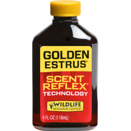 WRC DEER LURE GOLDEN ESTRUS W/SCENT REFLEX TECH 4FL OZ.