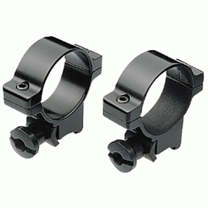 BURRIS RINGS 3/8" DOVETAIL 1" MEDIUM ALUMINUM GLOSS