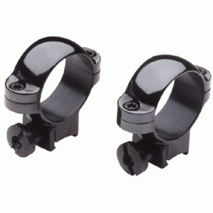 BURRIS RINGS 3/8" DOVETAIL 1" MEDIUM STEEL GLOSS
