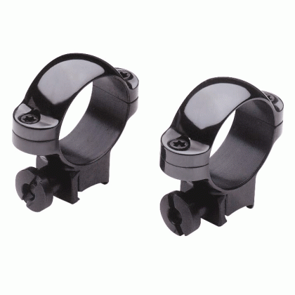 BURRIS RINGS 3/8" DOVETAIL 1" MEDIUM STEEL MATTE