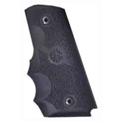 HOGUE GRIP COLT OFFICER'S ACP WRAPAROUND W/FINGER GROOVES