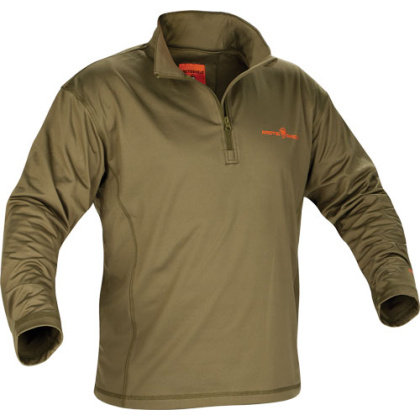 ARCTIC SHIELD MIDWEIGHT BASE LAYER TOP WINTER MOSS X-LARGE