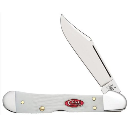 CASE KNIVES WHITE SYNTHETIC SPARXX STD JIG MINI COPPERLOCK