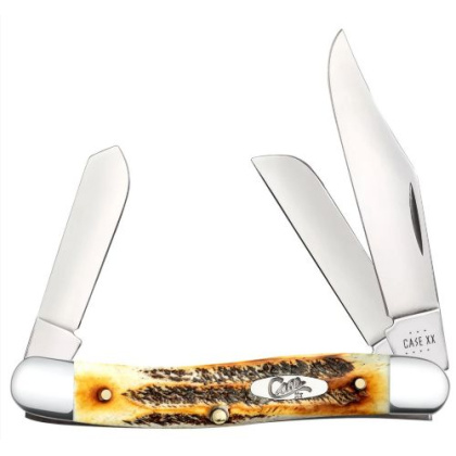 CASE KNIVES 6.5 BONE STAG STOCKMAN
