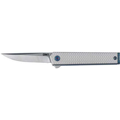 CRKT CEO MICROFLIPPER 2.36" DROP POINT SS/ALUMINUM