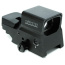 KONUS RED/GRN DOT SIGHTPRO R8 2-5MOA 1X39 8-RETIC DUAL RAIL