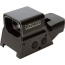 KONUS RED/GRN DOT SIGHTPRO R8 2-5MOA 1X39 8-RETIC DUAL RAIL