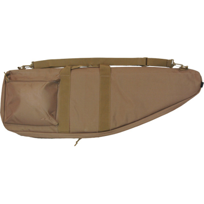 TOC TACTICAL RIFLE CASE 36" EXTERNAL STORAGE POCKET TAN