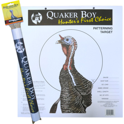 QUAKER BOY PAPER TARGET TURKEY 20" X 20" ROLLED 10-PACK