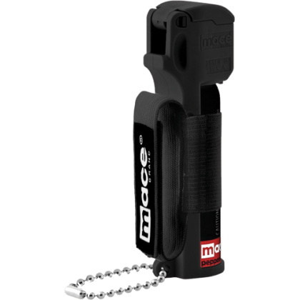 MACE PEPPER SPRAY SPORT MODEL KEY CHAIN/HAND STRAP BLACK 18G