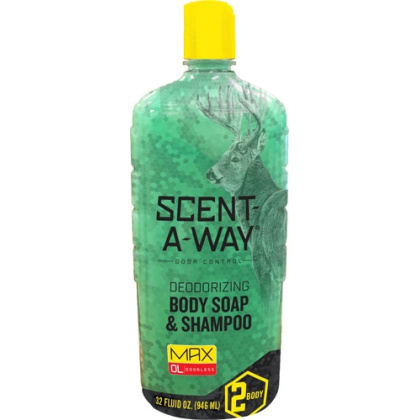 HS BODY WASH & SHAMPOO SCENT-A-WAY MAX 32FL OUNCES