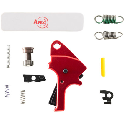 APEX TRIGGER KIT W/FORWARD SET SEAR RED FLAT M&P M2.0