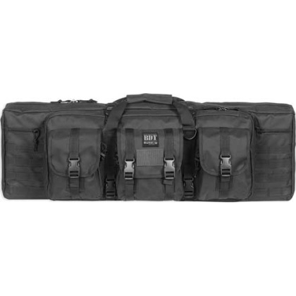 BULLDOG 36" SINGLE TACTICAL CS 3 LARGE ACCESS POCKETS BLACK