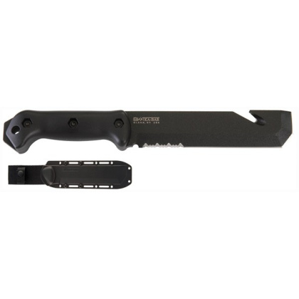 KA-BAR BECKER TAC TOOL 7" SERRATED W/PLASTIC SHEATH