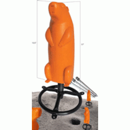 DO-ALL 3-D PRAIRE DOG IMPACT SEAL TARGET W/ SPRING RESET