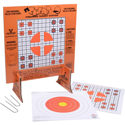 30-06 OUTDOORS PAPER TARGET EL CHEAPO SIGHT-IN W/STAND 40CT
