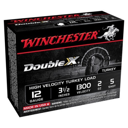 WINCHESTER DOUBLE-X 12GA 3.5" 2OZ #5 10RD 10BX/CS