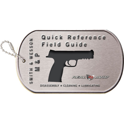 REAL AVID S&W M&P FIELD GUIDE S&W M&P MAINTENACE CARDS