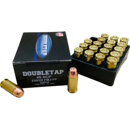 DOUBLETAP 45ACP 230GR FMJ-FP 20RD 50BX/CS