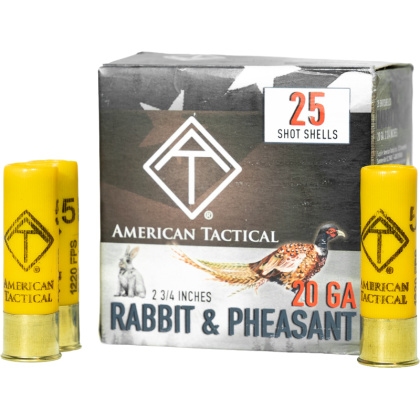 ATI GAME LOAD 12GA 2.75" 1OZ #5 250RD CASE LOT*