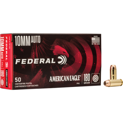 FEDERAL AE 10MM 180GR FMJ 50RD 20BX/CS