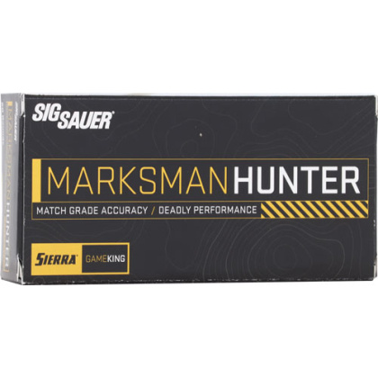 SIG AMMO 308 WIN 165GR MARKSMN HUNTER GAMEKING 20RD 10BX/CS
