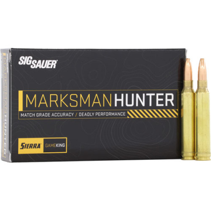 SIG AMMO 300WM 165GR MARKSMAN HUNTER GAMEKING 20RD 10BX/CS
