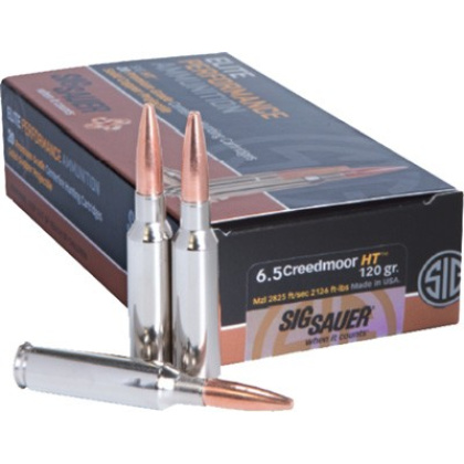 SIG AMMO 6.5CM 120GR ELITE COPPER 20RD 10BX/CS
