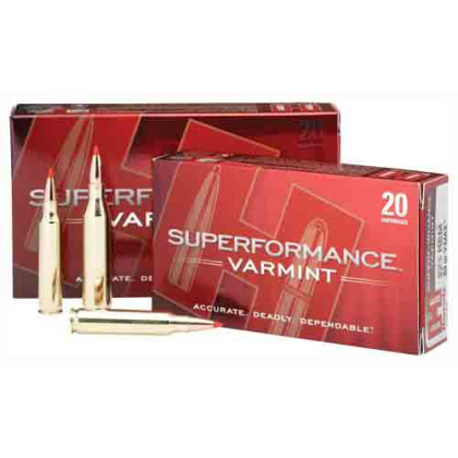 HORNADY SPF VARMINT 223 REM 53GR V-MAX 20RD 10BX/CS