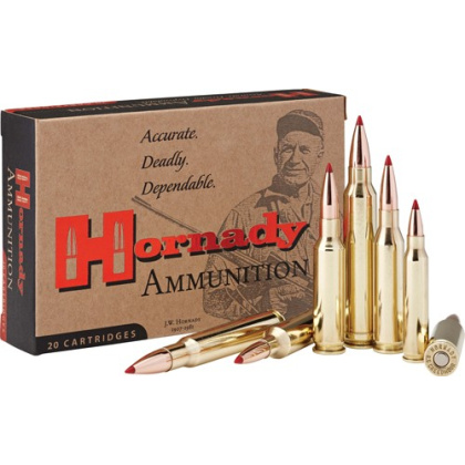 HORNADY MATCH 308 WIN 168GR ELD MATCH 20RD 10BX/CS