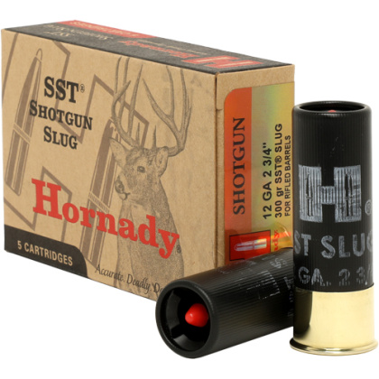 HORNADY SST 12GA 2.75" 300GR SABOT SLUG 5RD 20BX/CS