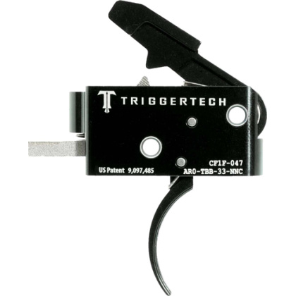 TRIGGERTECH AR-15 TWO STAGE BLACK COMPETITIVE CURVED