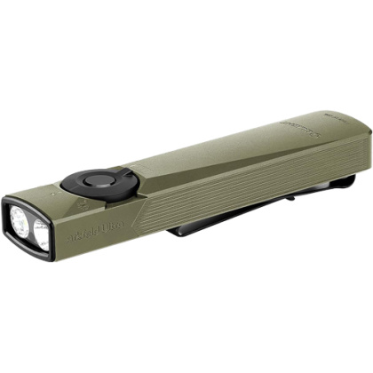 OLIGHT ARKFELD ULTRA LED UV GL FLASHLIGHT RECHARGABLE OLIVE