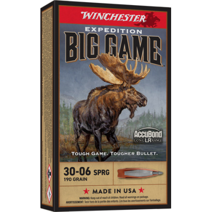 WINCHESTER EXPEDITION 30-06 190GR ACCUBOND 20RD 10BX/CS