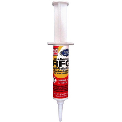 G96 CASE OF 12 RAPID FIRE GUN GREASE SYRINGE 13CC NANO SYN