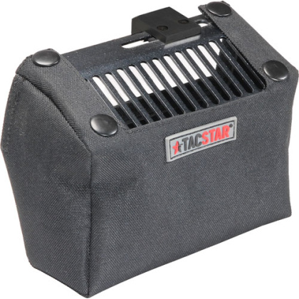 TACSTAR AR BRASS CATCHER WITH PICATINNY RAIL MOUNT BLACK