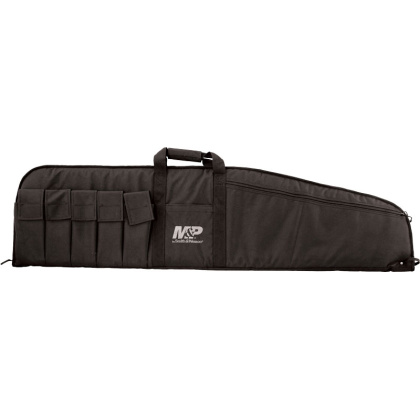 S&W M&P DUTY SERIES GUN CASE SMALL 45" W/AR MAG POUCHES BLK