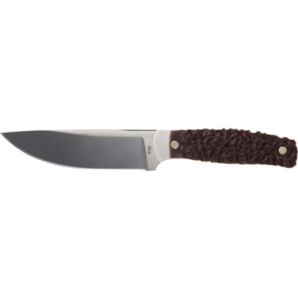 UNCLE HENRY KNIFE NEXT GEN STAGLON 4.6" BLD W/LTHR SHTH