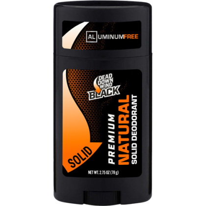 DDW BLACK PREMIUM DEODERANT NATURAL SOLID 2.75OZ