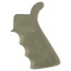 HOGUE AR-15 BEAVERTAIL GRIP W/FINGER GROOVES OD GREEN