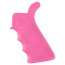 HOGUE AR-15 BEAVERTAIL GRIP W/FINGER GROOVES PINK