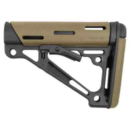 HOGUE AR-15 COLLAPSIBLE STOCK FDE RUBBER COMMERCIAL