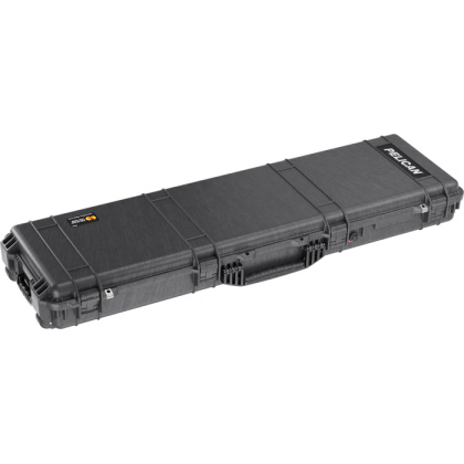 PELICAN 1750 CASE W/ WHEELS 3 PC FOAM FITS 48" GUNS BLACK