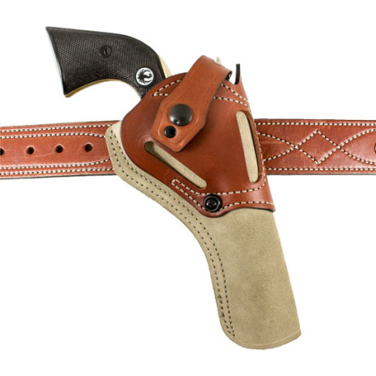 DESANTIS WILD HOG HOLSTER LTHR AMBI COLT SAA 5 1/2" NATURAL