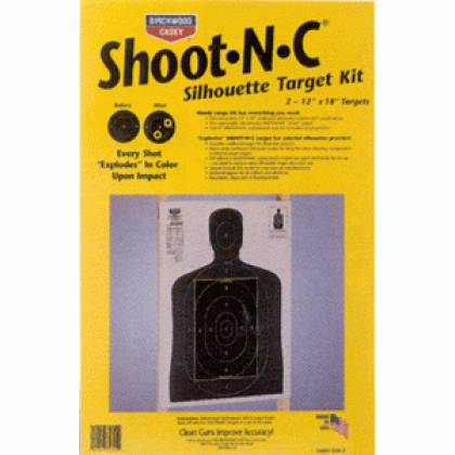 B/C TARGET SHOOT-N-C 12"X18" SILHOUETTE KIT