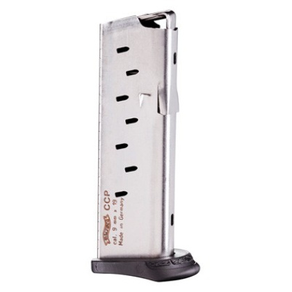 WALTHER MAGAZINE CCP 9MM 8RD STAINLESS STEEL<