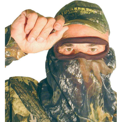 QUAKER BOY FACE MASK BANDITO ELITE 3/4 MO BOTTOMLAND