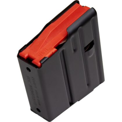 CPD MAGAZINE SR25 7.62X51 5RD BLACKENED STAINLESS STEEL
