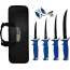ACCUSHARP 6-PIECE FILLET KNIFE KIT W/SHARPENER & ZIP CASE